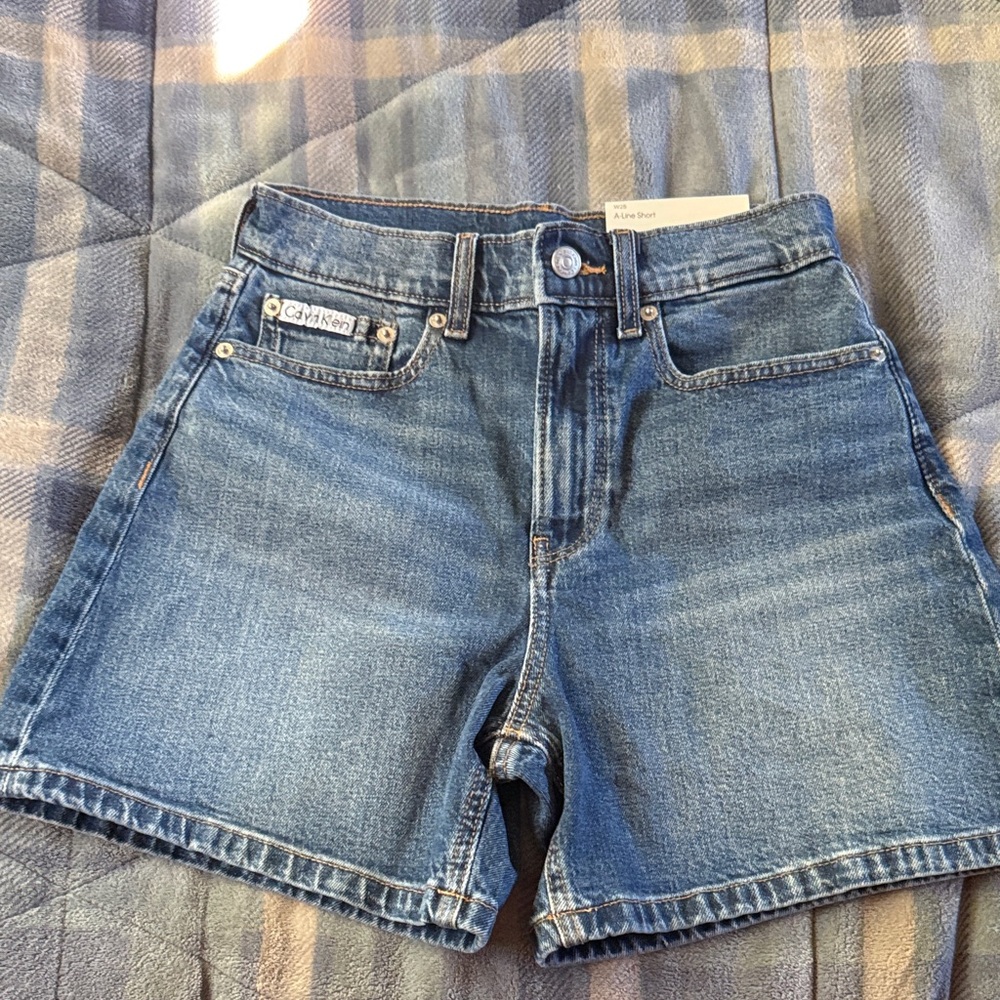 Calvin Klein Classic Blue Jean Shorts